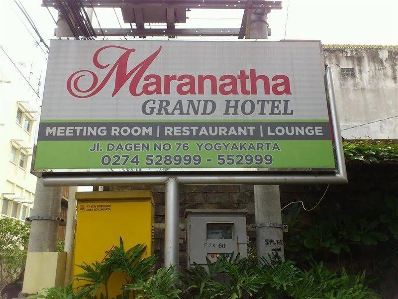 Maranatha Grand Hotel Yogyakarta Exterior foto